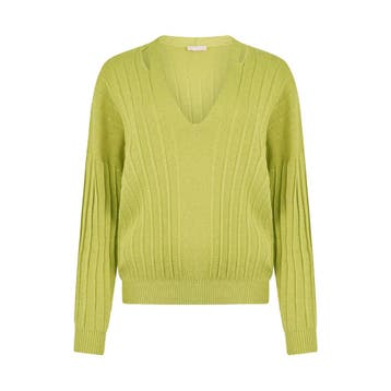 Liu Jo • groene lurex trui • XL, Kleding | Dames, Verzenden, Liu Jo, Maat 46/48 (XL) of groter, Nieuw