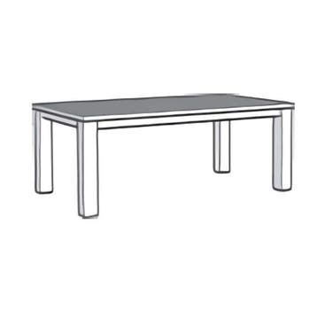 Eettafel-T Pieterburen - eettafel, Nieuw, Overige vormen, Overige materialen