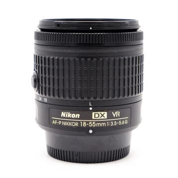 Nikon 18-55mm F3.5-5.6G DX AF-P Nikkor Objectief (Occasion), Audio, Tv en Foto, Fotografie | Lenzen en Objectieven, Ophalen of Verzenden