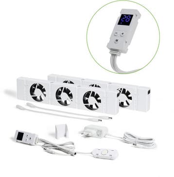 SpeedComfort Radiator Ventilator met Control Sensor - Duo, Ophalen of Verzenden, Zo goed als nieuw