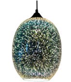 3D Fireworks Hanglamp – Moderne Kleurrijke Plafondlamp Glas, Verzenden, Nieuw