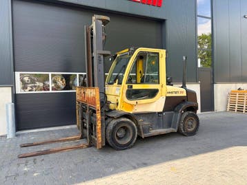 Veiling: Heftruck Hyster H7.0FT Diesel 7000kg 4.4m 2009, Ophalen, Diesel, Heftruck, Hyster