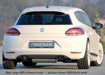 Rieger achteraanzetstuk | Scirocco 3 (13): 08.08-04.14 (tot, Verzenden, Nieuw, Volkswagen