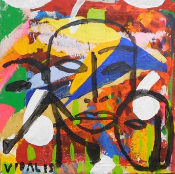 Francisco Vidal (1978) - Still Free 2, Antiek en Kunst