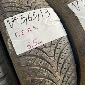 2 x Falken 175-65-13 4 Seizoenbanden 5,5mm, Gebruikt, 13 inch, 175 mm, Ophalen of Verzenden