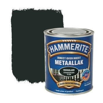 Hammerite Metaallak Standgroen S038 Hoogglans 250 ml, Ophalen of Verzenden, Nieuw