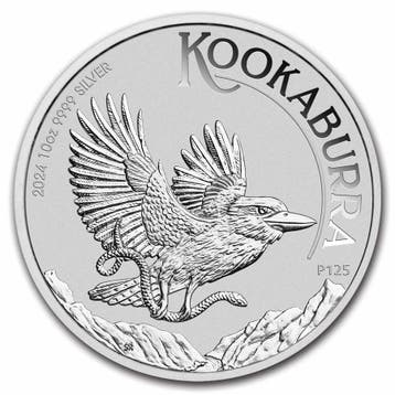 Kookaburra 10 oz 2024, Verzenden, Losse munt, Zilver