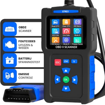 Strex OBD2 Scanner - OBD - Auto Uitlezen - Storing, Verzenden, Nieuw