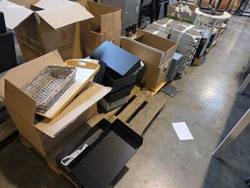 Partij divers klein kantoormateriaal Ikea, Nieuw in verpakking