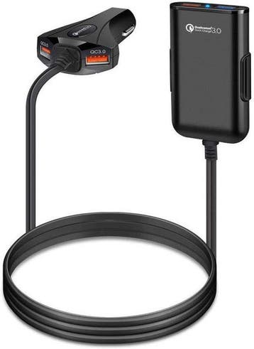 DrPhone PCC3 Multi Autolader Snellader + Oplader QC 3.0 - 12, Verzenden, Nieuw