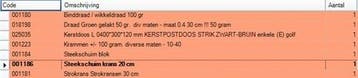 Kerstpakket startpakket hobby en bloemschikken basis 17,50, Ophalen of Verzenden, Nieuw