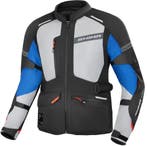 SHIMA Alpha Waterproof Zwart Grijs Blauw Textiele Motorjas, Motoren, Kleding | Motorkleding, Nieuw met kaartje, Jas | textiel