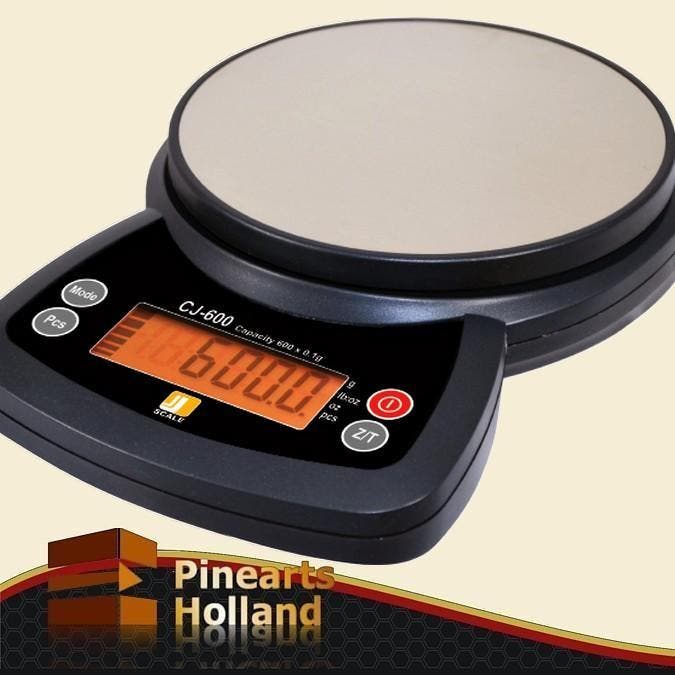 Jennings - J-Scale Tafel Precisieweegschaal (600g x 0.1g), Doe-het-zelf en Verbouw, Weegschalen, Nieuw, Ophalen of Verzenden