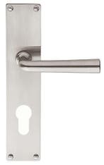 Deurklink op schild cilindergat TIMELESS 1925MPY PC72 mat, Verzenden, Nieuw