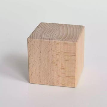 HOCHO Beukenhouten Kubus 60x60x60 mm – Voor Decoratie, Br., Huis en Inrichting, Ophalen of Verzenden, Nieuw