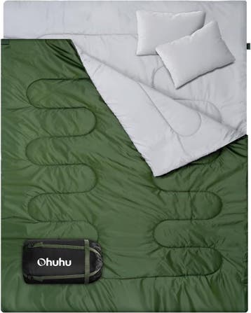 Ohuhu Slaapzak Set | Incl. 2 Kussens | 36% Korting, Ophalen of Verzenden, Nieuw
