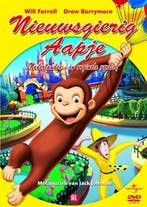 Nieuwsgierig aapje curious George  (dvd tweedehands film), Ophalen of Verzenden, Zo goed als nieuw