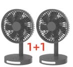 USB Ventilator 3600mAh Stil Bureau 5 Snelheden Nachtlamp, Verzenden, Nieuw