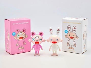 Takashi Murakami (1962) - Kaikai Kiki Blue eyes rare Edition, Antiek en Kunst, Kunst | Designobjecten