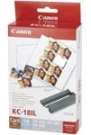 Canon KC-18IL inktcartridge + mini stickers (origineel), Verzenden, Nieuw, Cartridge, Canon