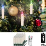 20 set LED Kerstboomverlichting kaarsen met afstandsbedie..., Diversen, Verzenden, Nieuw