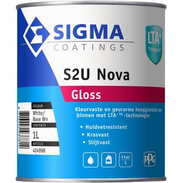 S2U Nova Gloss 1 liter, Ophalen of Verzenden, Nieuw