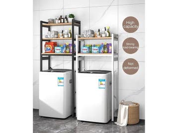 Wasmachine Rek - 3-laags - Robuust - Vochtbestendig - 69 x, Verzenden, Nieuw