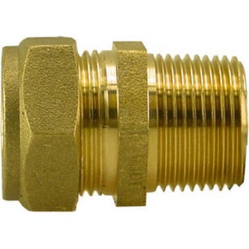Riko P-902T Messing Knel Puntstuk 3/8 Buitendraads x 10, Doe-het-zelf en Verbouw, Sanitair, Ophalen of Verzenden, Nieuw