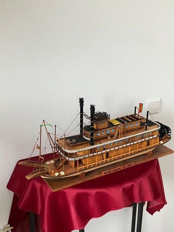 Maritieme objecten - River Queen St.Louis - Hout
