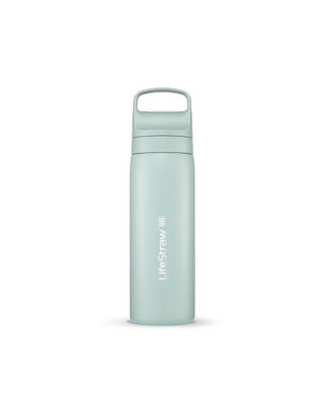 LifeStraw waterfilterfles Go 2.0 Seafoam RVS geïsoleerd 5.., Verzenden, Nieuw
