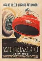 J. Ramel - GRAND PRIX DEUROPE AUTOMOBILE - MONACO 22 MAI