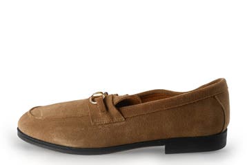Manfield Loafers in maat 41 Bruin, Bruin, Verzenden, Overige typen, Zo goed als nieuw