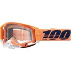 100% Racecraft 2 Crossbril Coral (licht oranje) - AANBIEDING, Motoren, Kleding | Motorkleding, Verzenden, Nieuw met kaartje, Motorcrosskleding