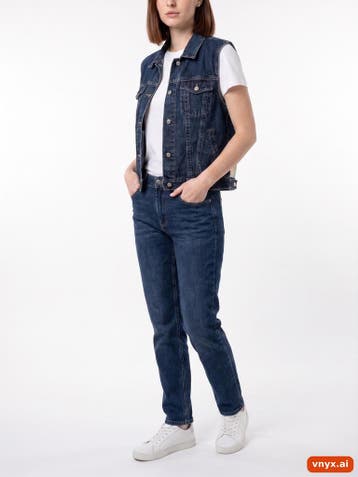 JEPS Spijkervesten Dames maat M Blauw Vintage, Ophalen of Verzenden, Nieuw