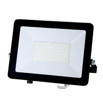 LED bouwlamp - Zwart - 200W - 16000 lumen - Met beugel, Tuin en Terras, Buitenverlichting, Verzenden, Wandlamp, Netvoeding, Led