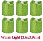LED Minikaarsje Glitter Groen per stuk, Ophalen of Verzenden, Nieuw