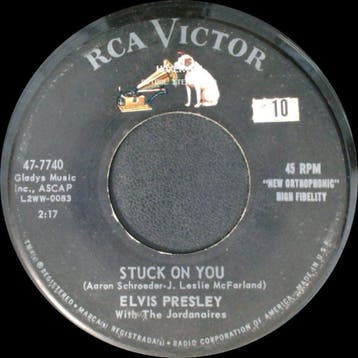 Elvis Presley - Stuck On You / Fame And Fortune, Verzenden, Gebruikt