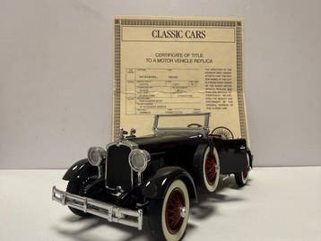 Danbury Mint 1:24 - Modelauto - Stutz Black Hawk (1927), Nieuw