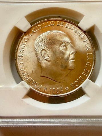 Spanje. Francisco Franco. 100 Pesetas 1966*66 (Zonder