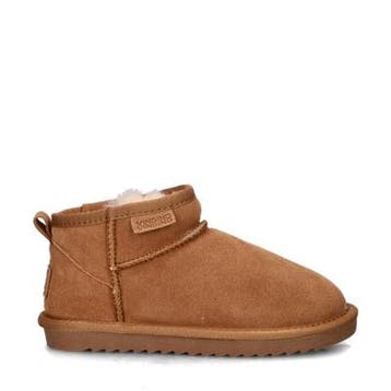 Vingino Ashley gevoerde boots in het Cognac, Kleding | Dames, Overige kleuren, Lage of Enkellaarzen, Nieuw, Vingino
