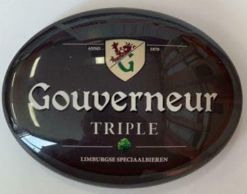 Occasion - Ovale taplens Gouverneur triple, Verzenden