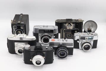 Agfa Agfa collectie van diverse modellen Analoge camera, Nieuw