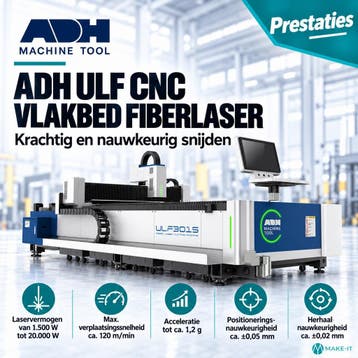 ADH ULF CNC vlakbed fiberlaser