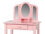 Kaptafel visagie make up meisje opmaaktafel kinderkamer met, Verzenden, Nieuw