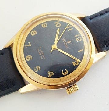 Verdal - Swiss (A. Schild AS) - gold plated - Dress watch -, Sieraden, Tassen en Uiterlijk, Horloges | Heren, Nieuw