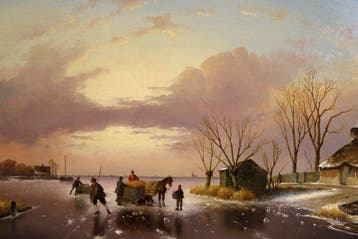 Fred Arends (1949) - Winterkoud, Antiek en Kunst