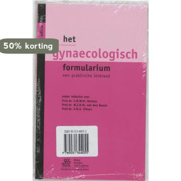 Gynaecologisch Formularium / Formularium 9789031344055, Verzenden, Zo goed als nieuw