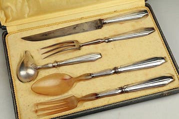 Bestekset - .950 zilver