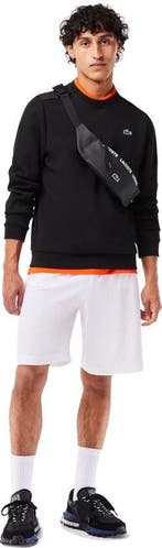 2dekans | Lacoste – Sweatshirt met Mesh-Panelen – Maat L –, Ophalen of Verzenden, Zo goed als nieuw, Zwart, Lacoste