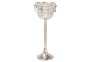 Decoratieve champagnekoeler CHAMPAGNE 80cm antiek zilveren, Huis en Inrichting, Woonaccessoires | Vazen, Ophalen of Verzenden